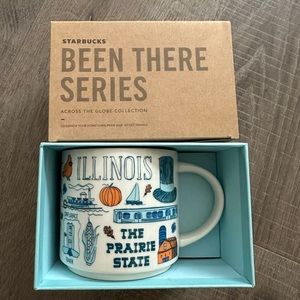 New Starbucks Been There Series 14oz Mug ILLINOIS